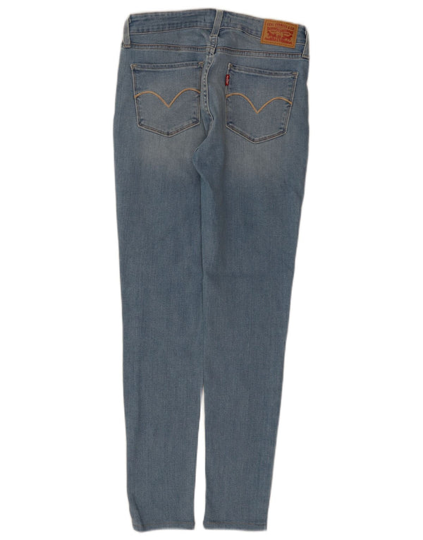 Damskie jeansy Levi's 535 Super Skinny W29 L30 Niebieska bawełna
