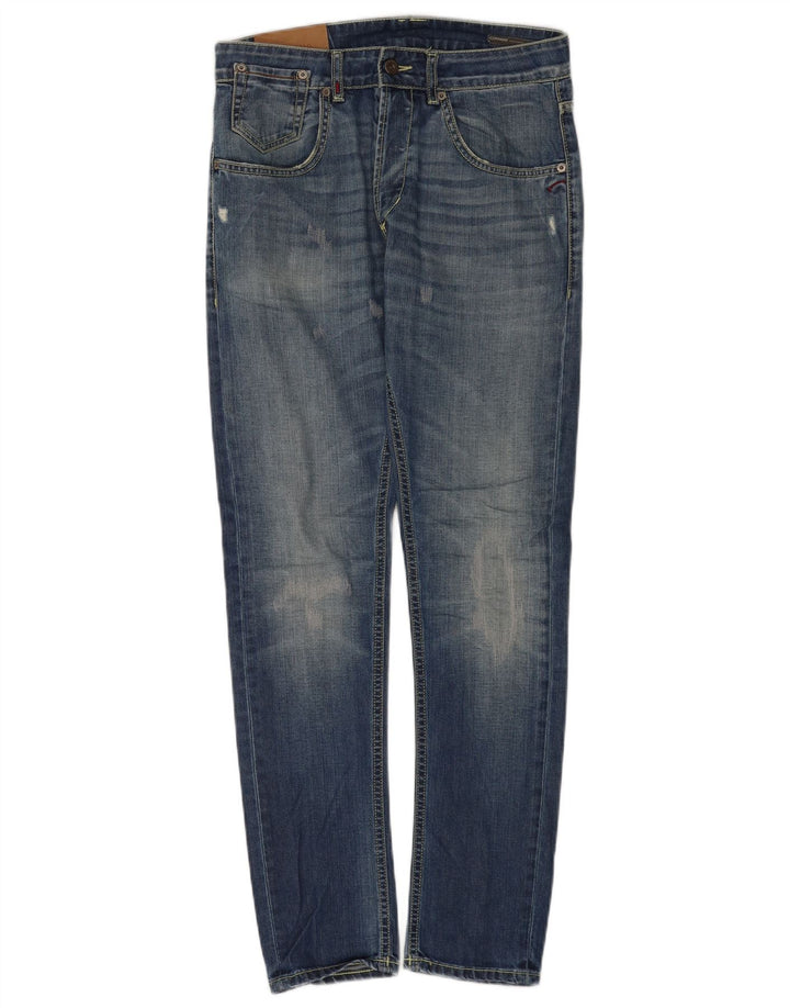 Dżinsy damskie Dondup Conway Tapered W30 L30 Niebieskie bawełniane