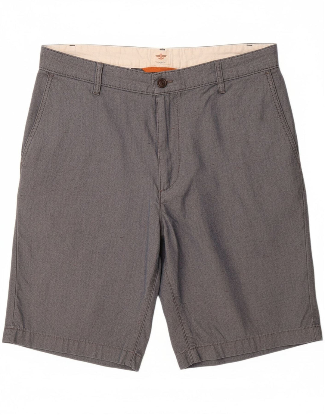 DOCKERS Mens Chino Shorts W36 Large Blue Cotton