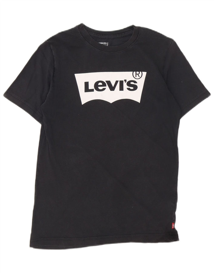 Chłopięcy T-shirt z grafiką Levi's 13-14 lat, szary