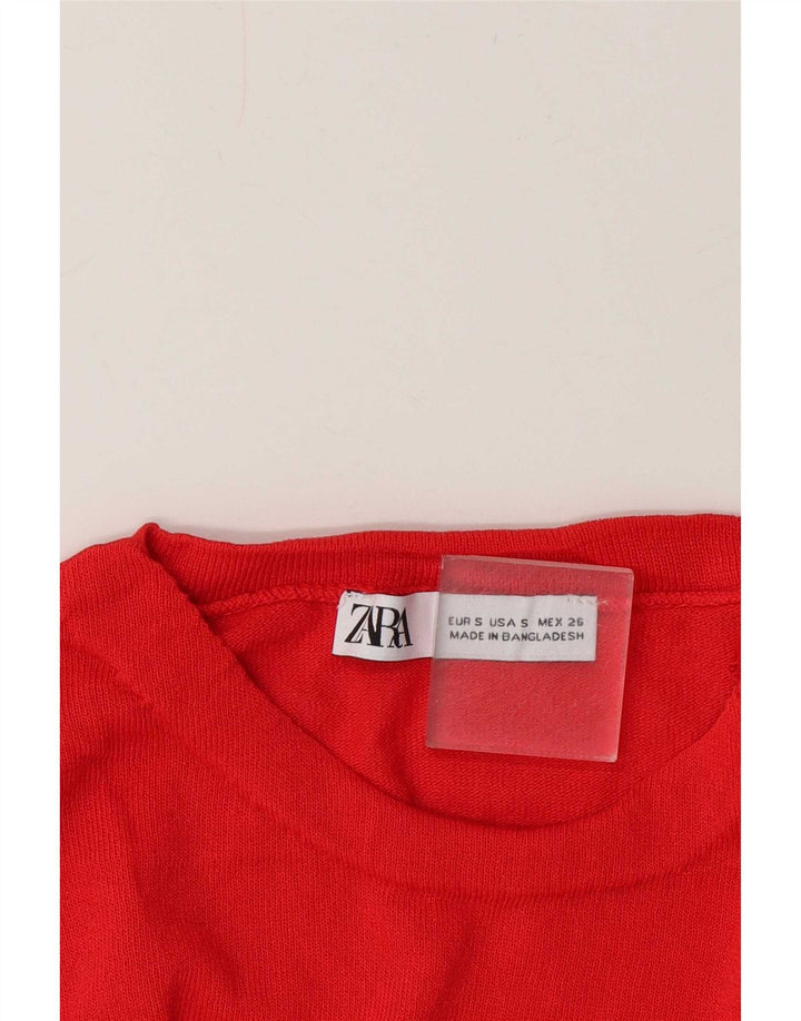 Bluzka damska Zara Top UK 10 Small Red
