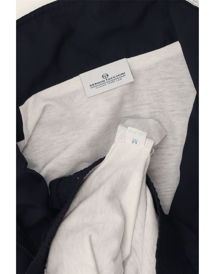 Męska kurtka dresowa Sergio Tacchini, średni granat, blok kolorów