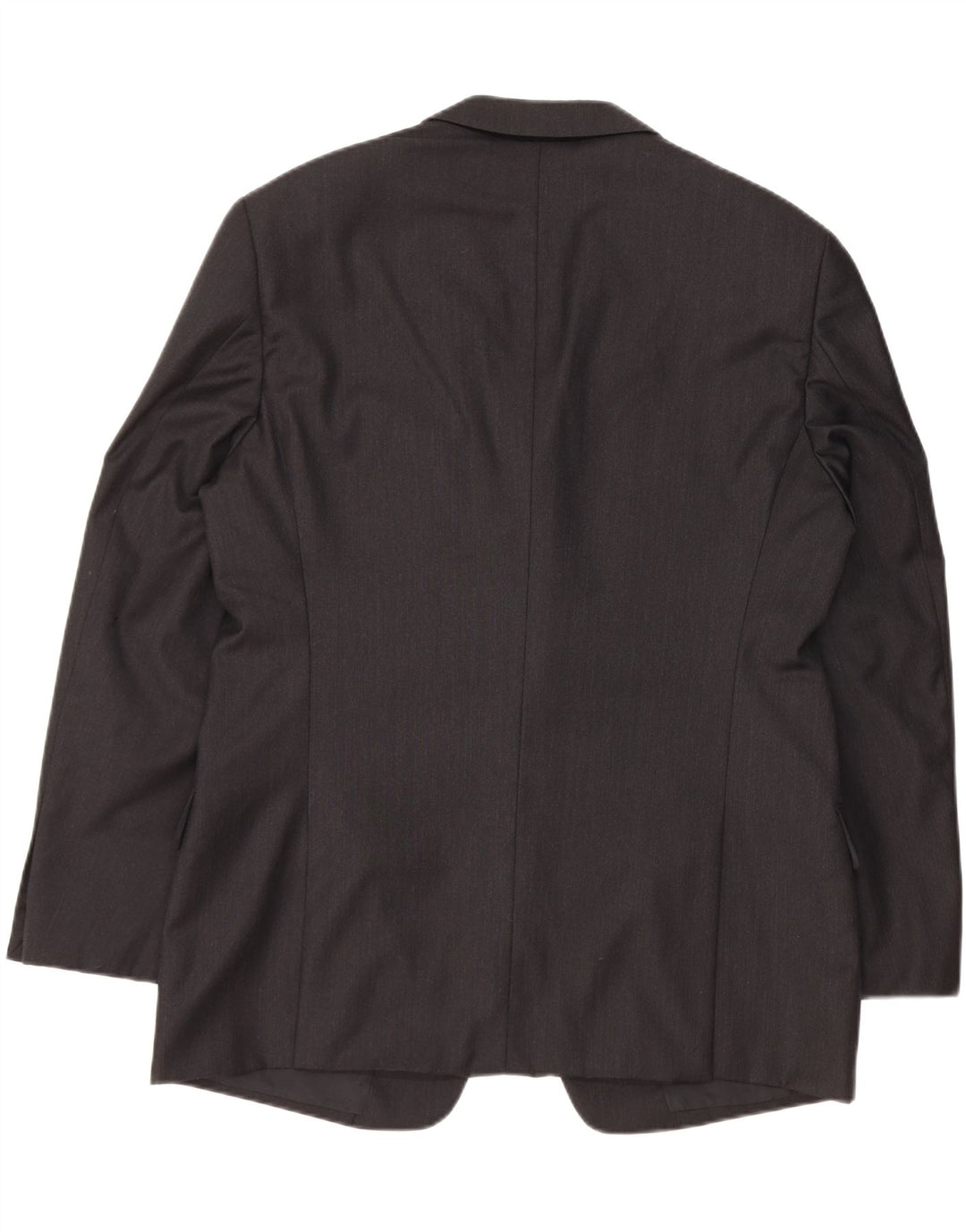 ARMANI COLLEZIONI Męska marynarka zapinana na 3 guziki IT 52 XL Czarna wełniana