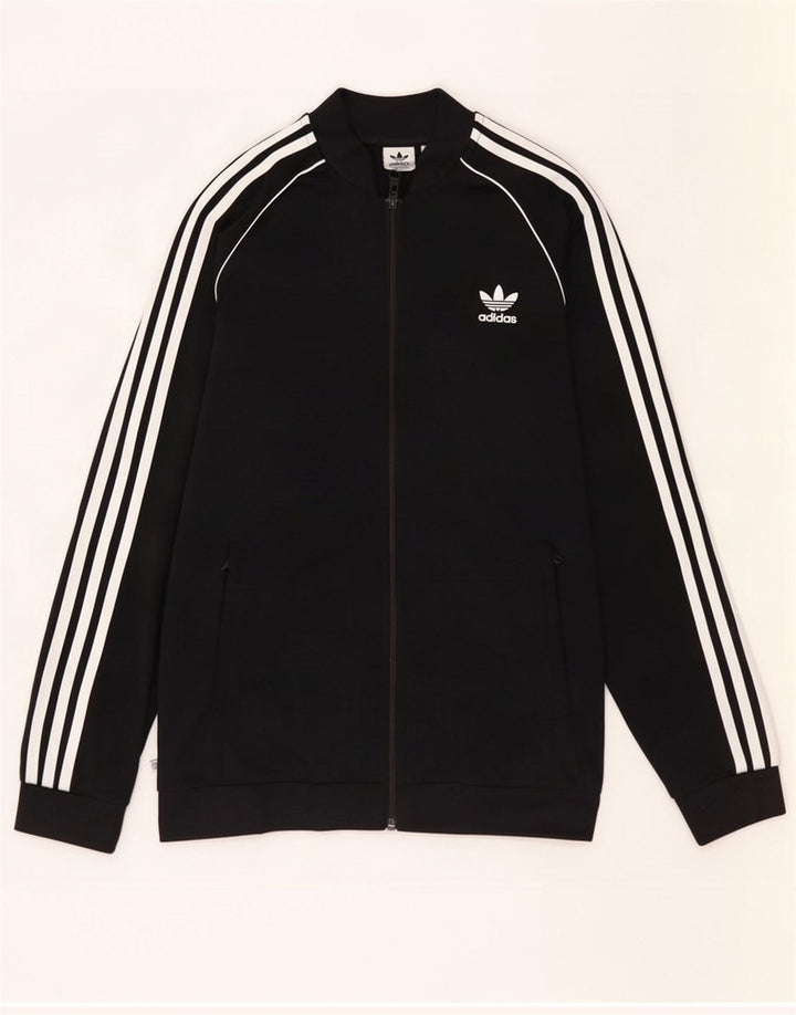 Adidas Chłopięca bluza dresowa 15-16 lat Czarna Poliester