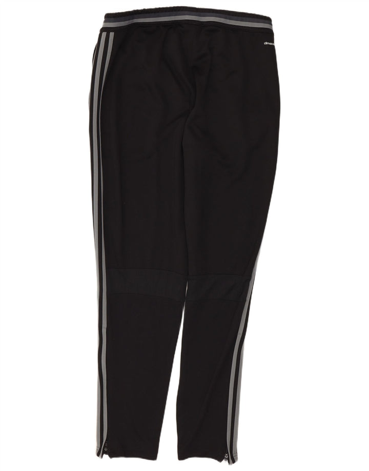 Męskie spodnie dresowe Adidas Climacool, duże, czarne, poliestrowe