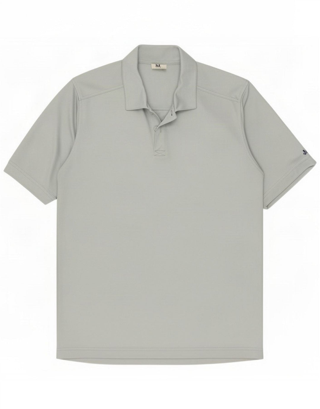 Męska koszulka polo Adidas, średni szary