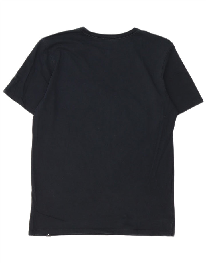 Męski T-shirt z grafiką Jordan, średni, granatowy, bawełniany