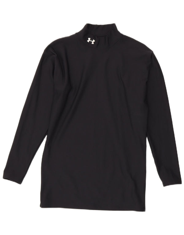 Męski top męski Under Armour Cold Gear z długim rękawem 2XL, czarny nylon