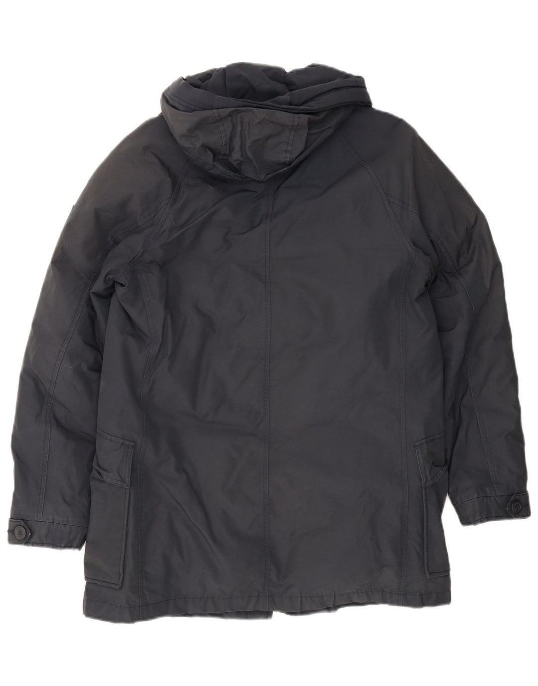 Męska kurtka parka z kapturem Woolrich UK 36, mała granatowa