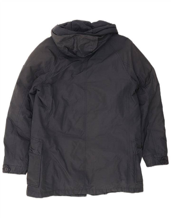Męska kurtka parka z kapturem Woolrich UK 36, mała granatowa