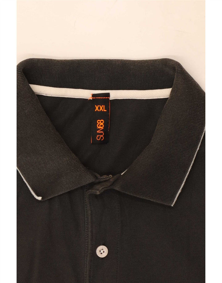 Sun68 Męska koszulka polo 2XL szara