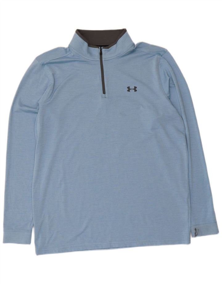 Męski dres Under Armour Heat Gear, duży, niebieski nakrapiany