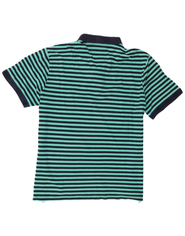 Crew Clothing Męska koszulka polo 2XL Granatowa, bawełniana w paski