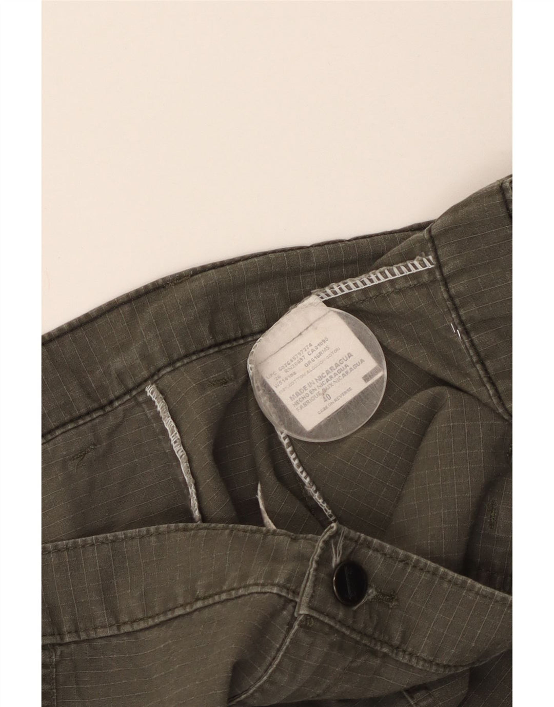 Męskie spodenki cargo Dickies W40 XL, bawełna khaki