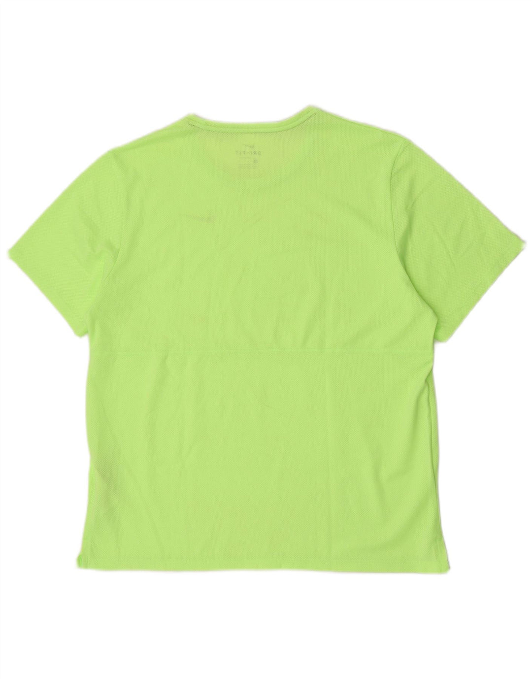 Męska koszulka do biegania Nike Dri Fit, duża, zielona, poliestrowa
