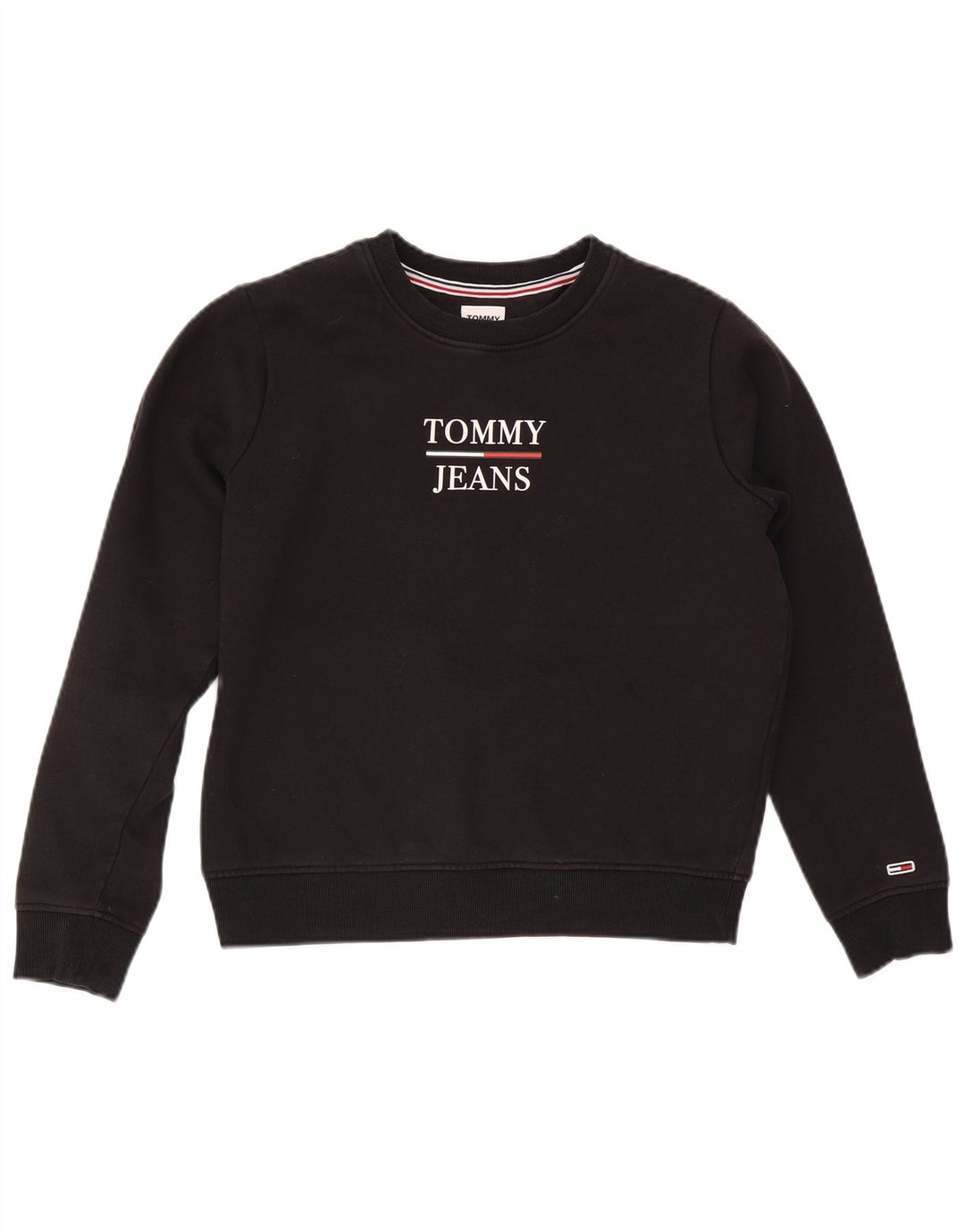 Damska bluza oversize Tommy Hilfiger Graphic UK 10 Small Black