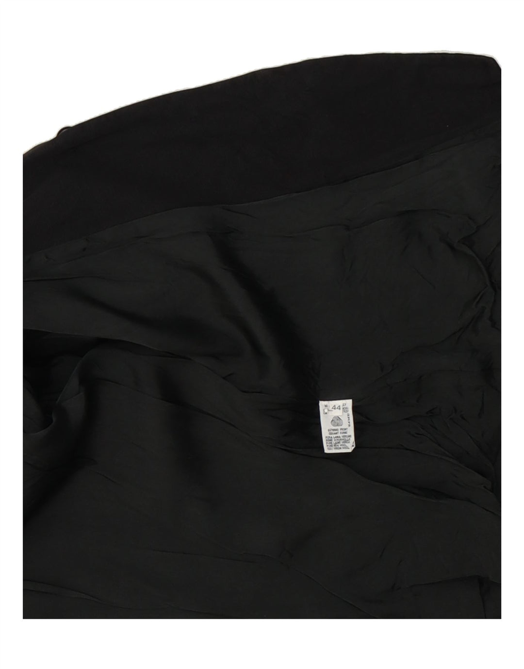 BENETTON Womens 3 Button Blazer Jacket IT 44 Medium Black New Wool Vintage Benetton and Second-Hand Benetton from Messina Hembry 