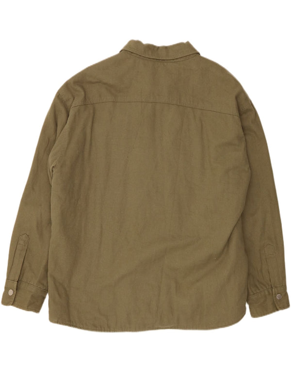 Męska kurtka użytkowa Zara UK 42 XL, bawełniana khaki