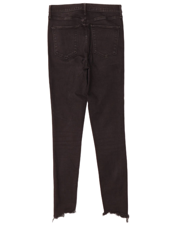 Abercrombie & Fitch Womens High Waist Super Skinny Jeans W29 L30 Black