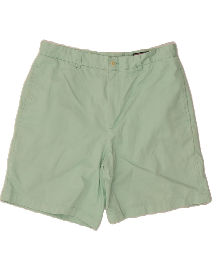 VINEYARD VINES Mens Chino Shorts W33 Medium  Turquoise Cotton Vintage Vineyard Vines and Second-Hand Vineyard Vines from Messina Hembry 