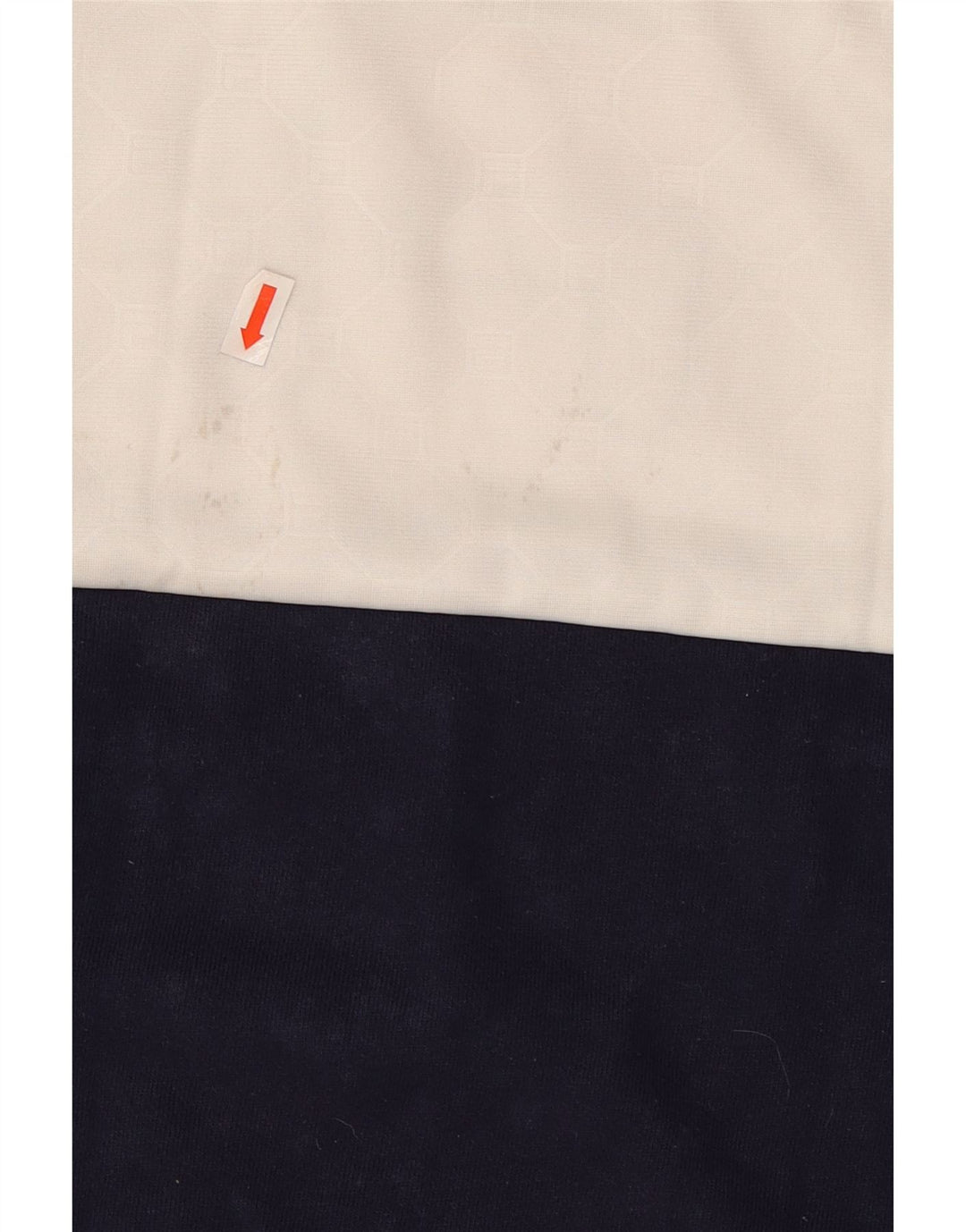 Męska bluza z grafiką Fila, duża, granatowa, bawełniana w bloki kolorów
