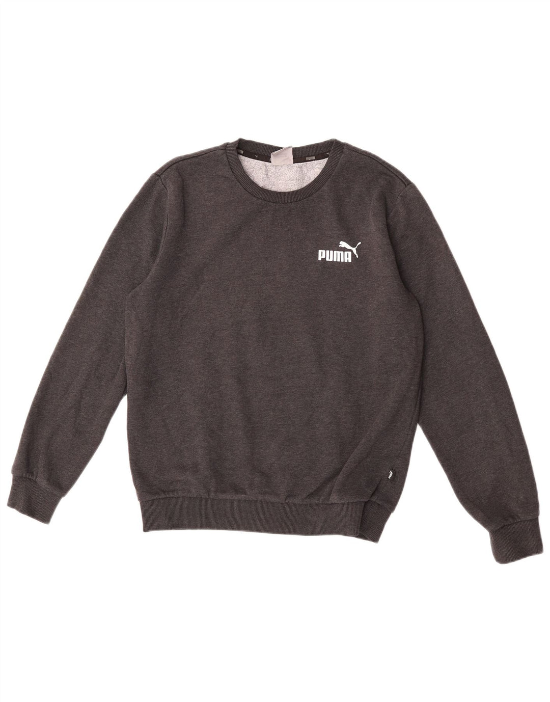 Męska bluza Puma Sweter, mała, szara, bawełniana
