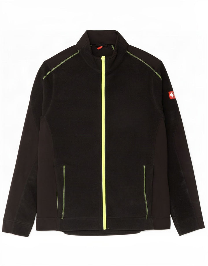 Engelbert Strauss Męska kurtka polarowa UK 42 XL Czarny Poliester
