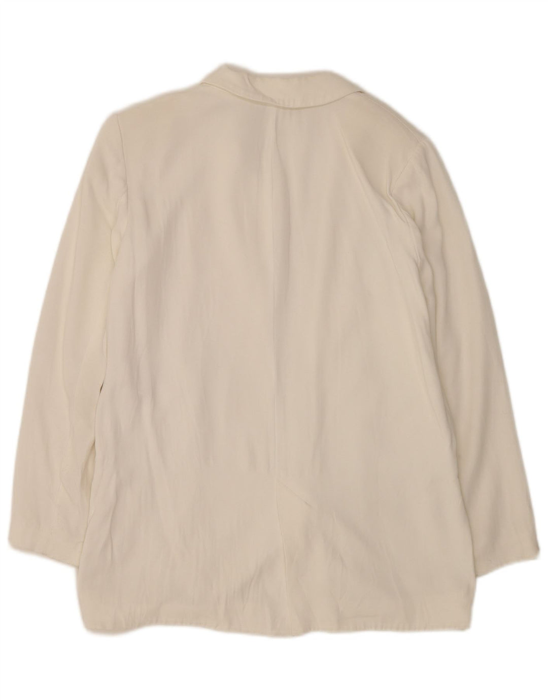 Damska kurtka oversize Zara Open Blazer UK 10 Small White