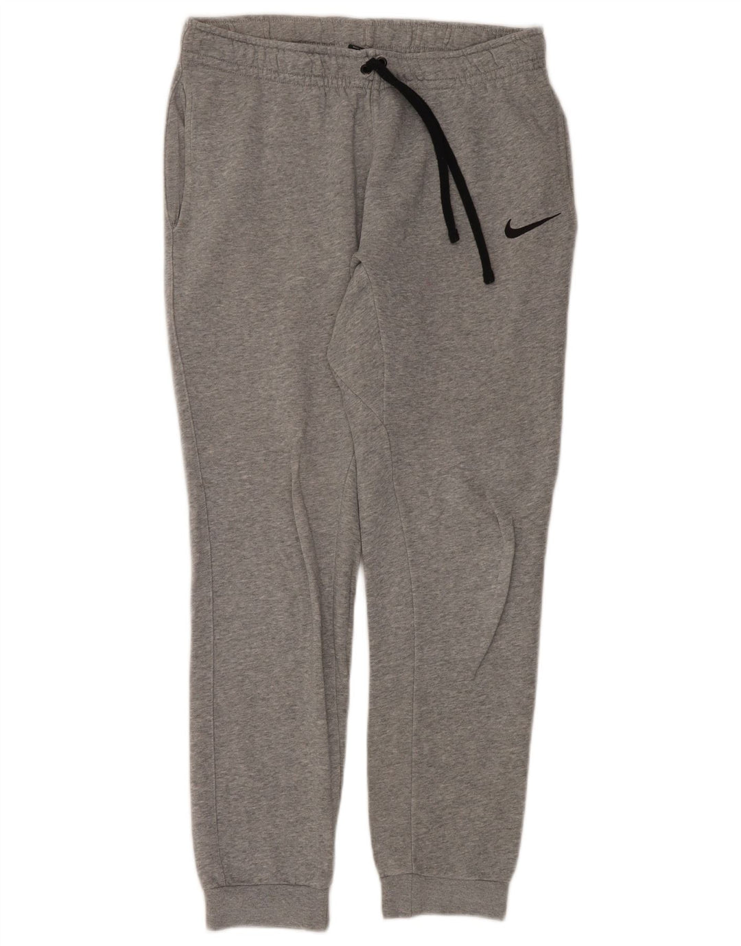 Męskie spodnie dresowe NIKE Joggery Średnioszare, bawełniane w cętki