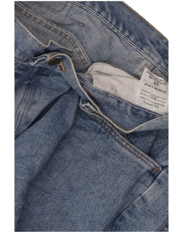 Męskie spodenki jeansowe WRANGLER W38 XL, niebieskie, bawełniane