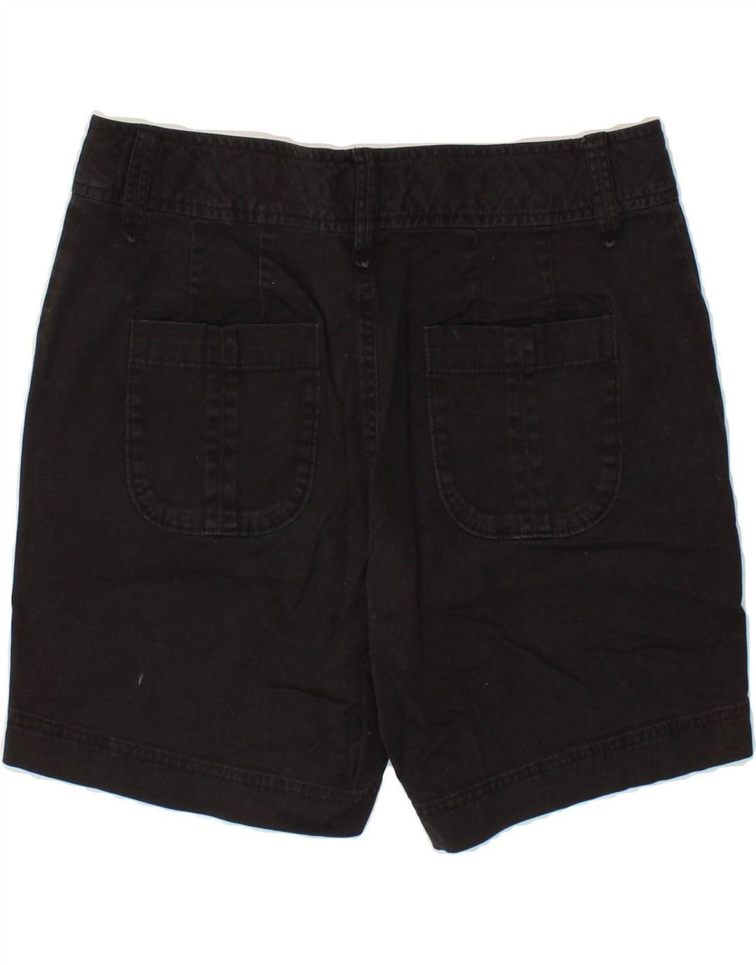 EDDIE BAUER Womens Chino Shorts US 10 Large W32  Black Cotton Vintage Eddie Bauer and Second-Hand Eddie Bauer from Messina Hembry 