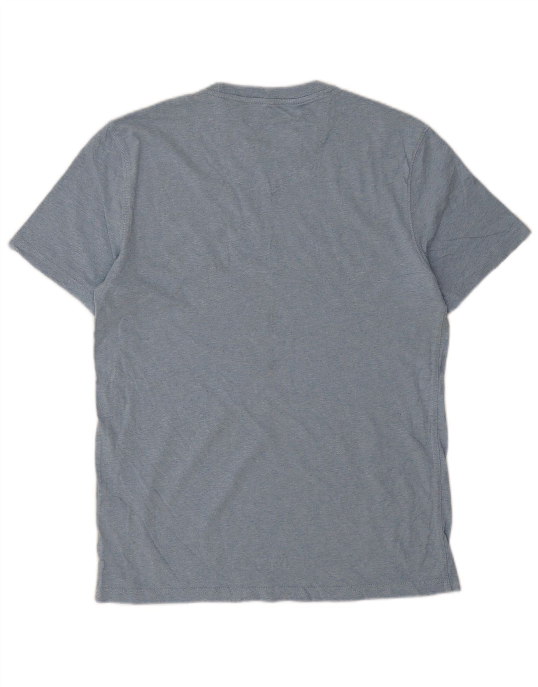 T-shirt męski Fat Face Top, średni niebieski, bawełniany