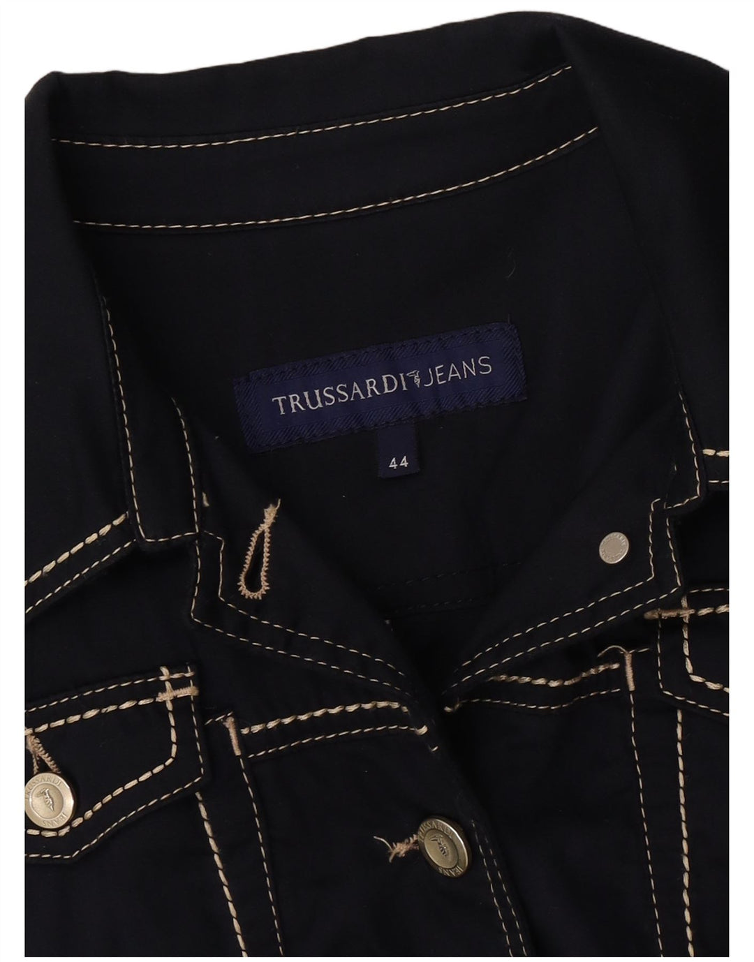 Damska kurtka bomberka Trussardi Jeans IT 44, średni granat