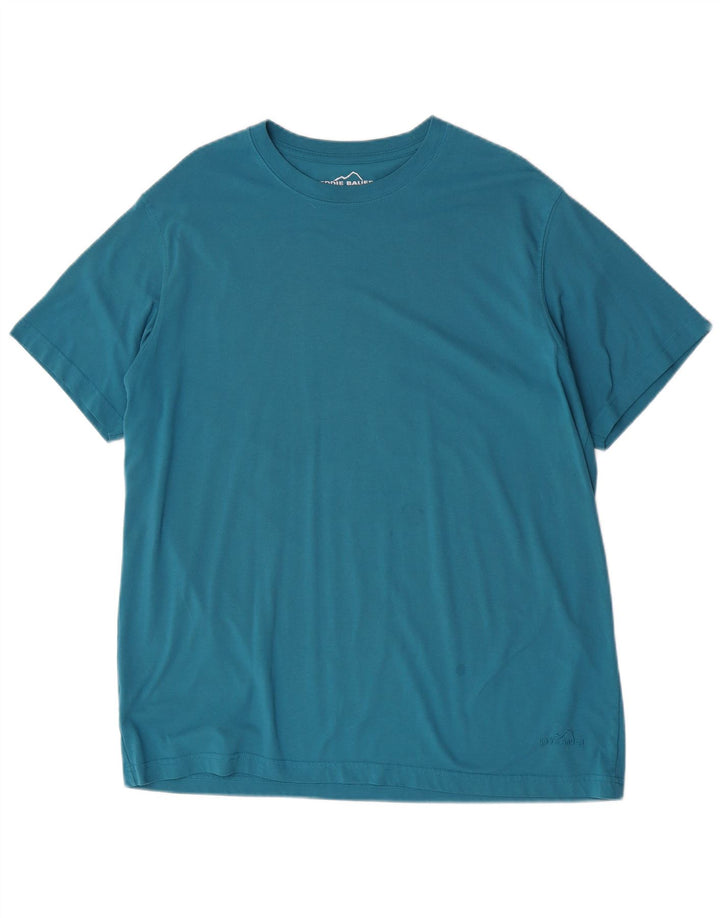 T-shirt męski Eddie Bauer, góra XL, niebieska bawełna