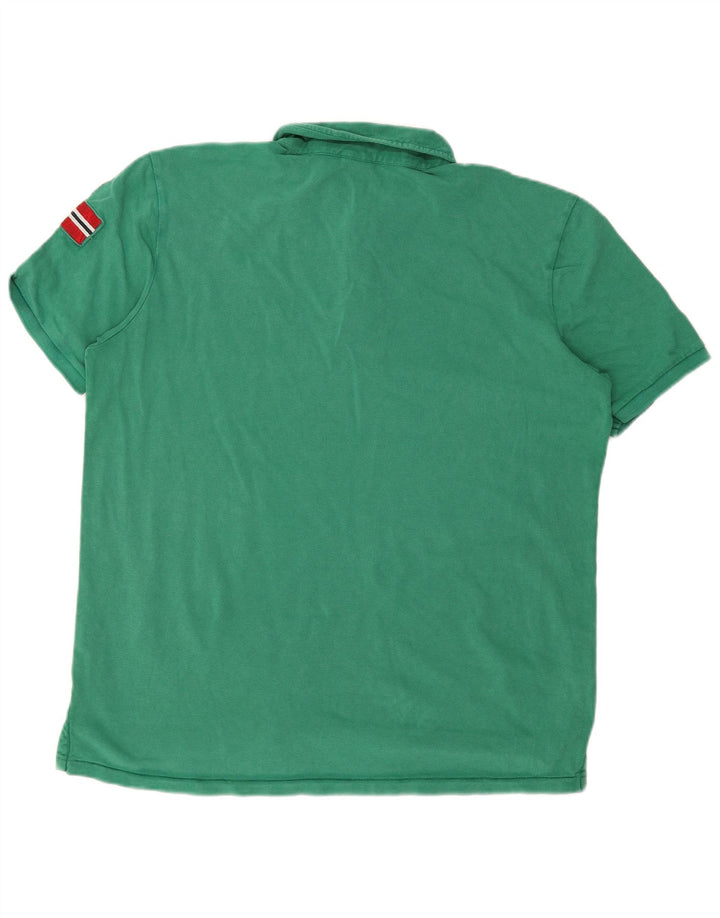 Męska koszulka polo Napapijri 2XL w kolorze zielonym