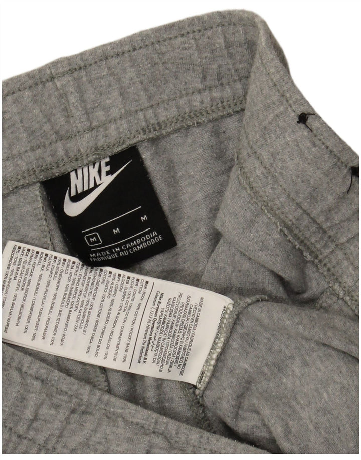 Męskie spodenki sportowe Nike, średnioszare, bawełniane