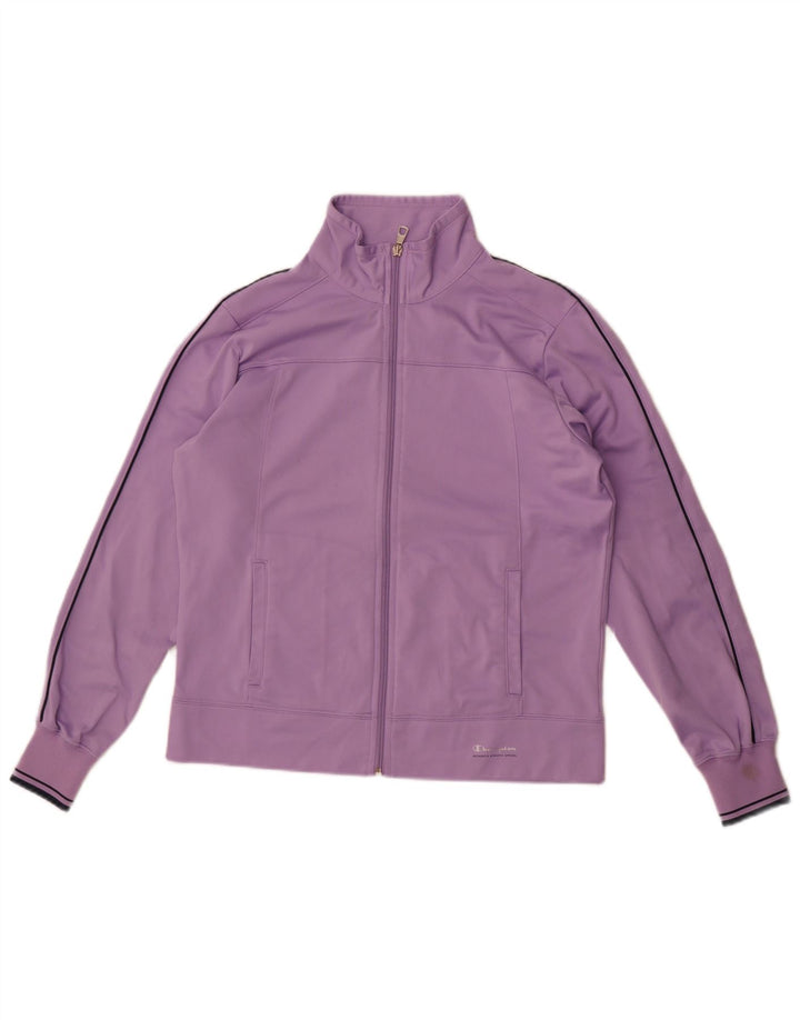 Kurtka damska Champion Easy Fit Oversized Dres Top Jacket UK 10 Small Purple