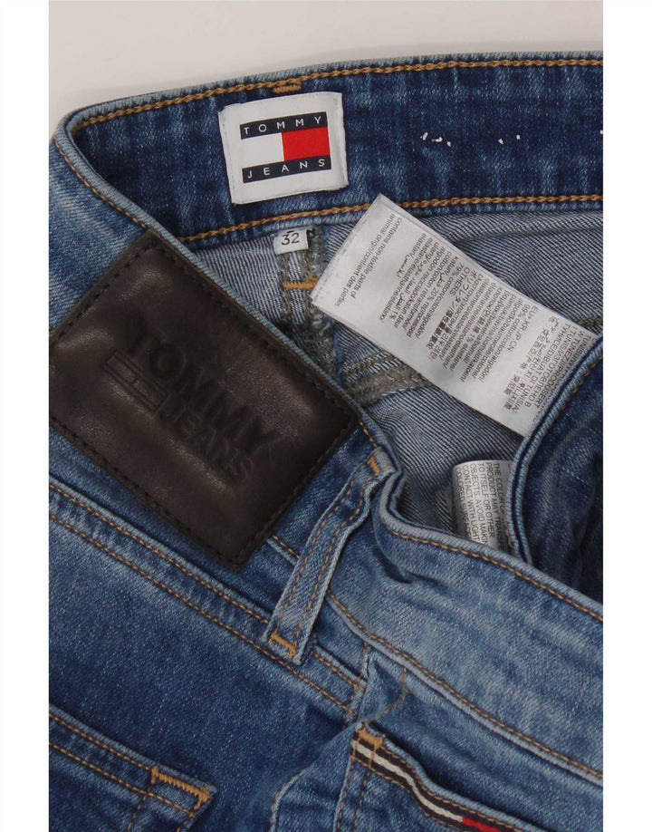 Męskie jeansy slim fit Tommy Hilfiger W32 L32 Niebieskie bawełniane