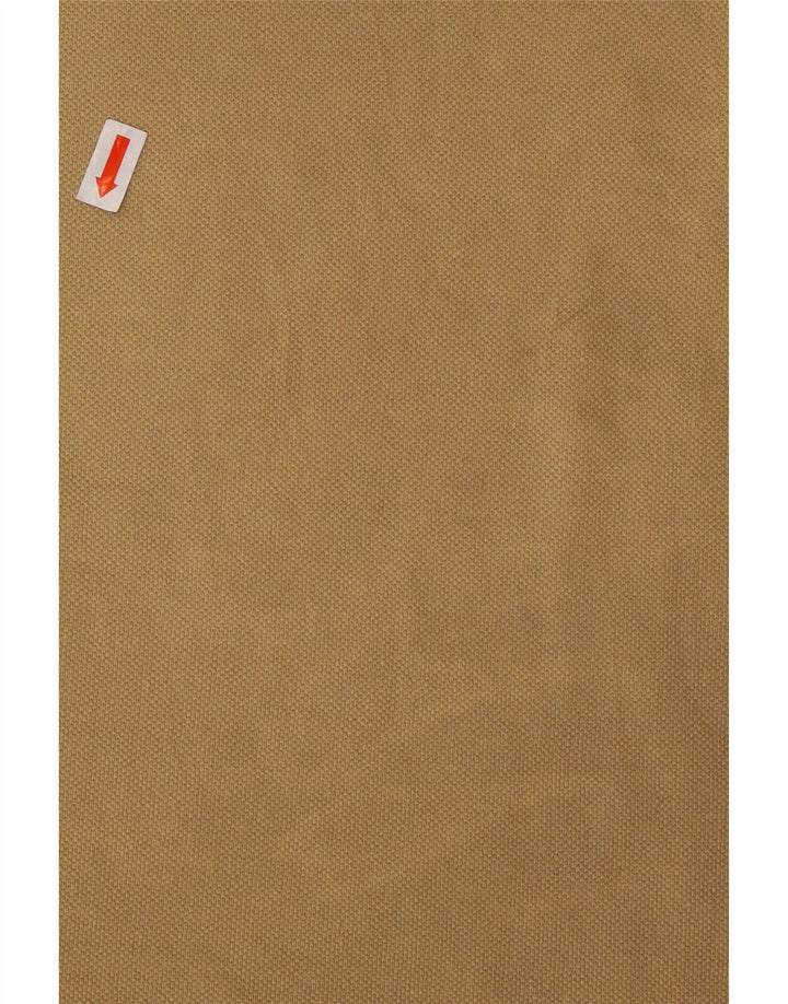 Męska koszulka polo KAPPA, duża, beżowa, bawełniana