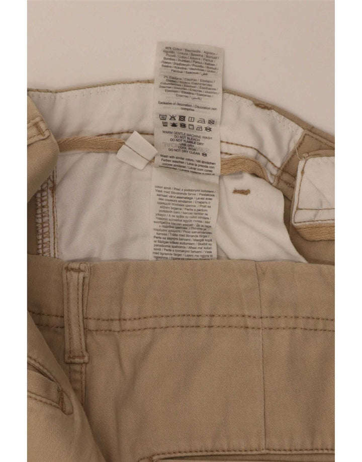 Męskie spodenki cargo Jack & Jones, małe W32, beżowa bawełna