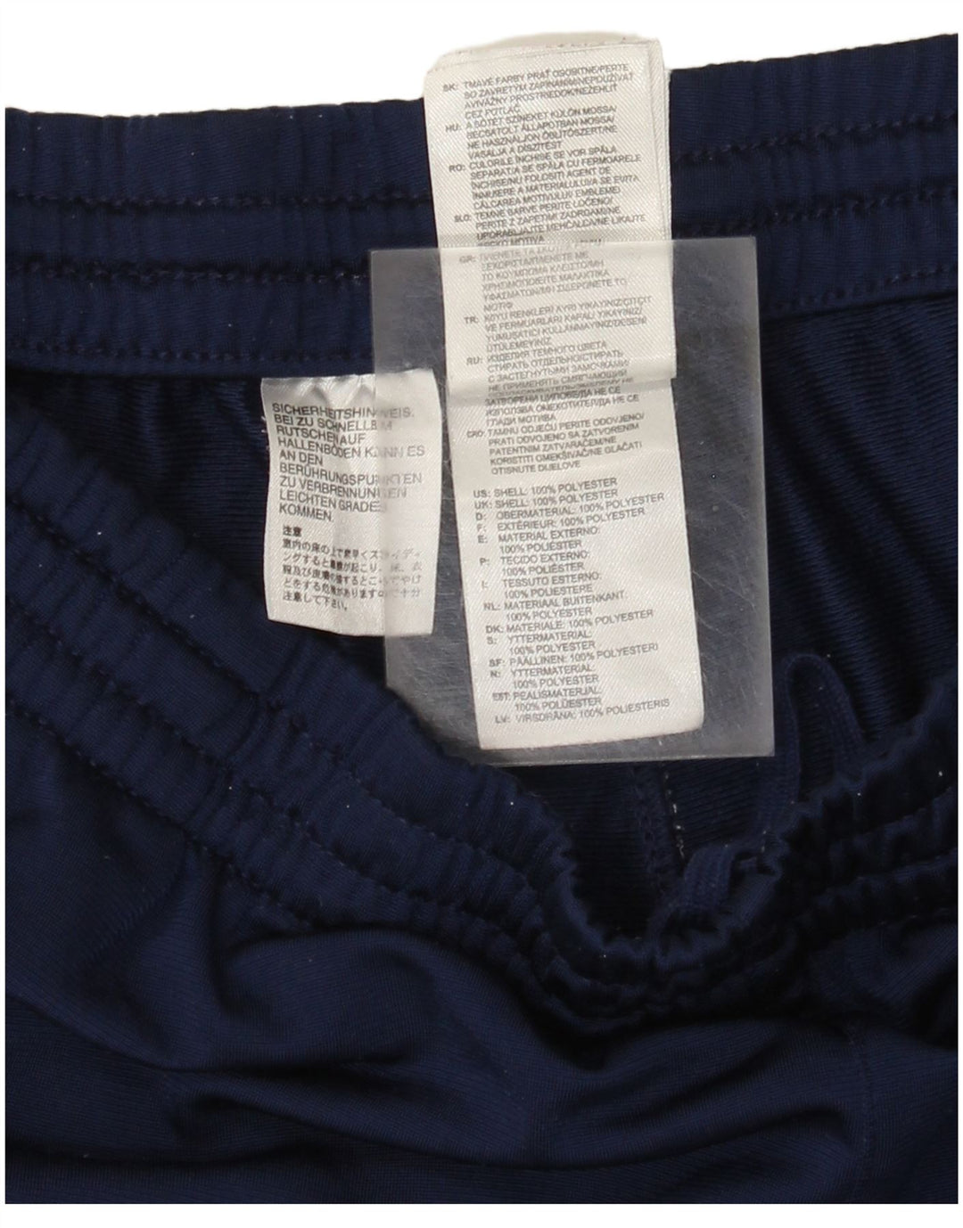 Adidas Męskie spodnie dresowe Joggery 2XL Granatowy poliester