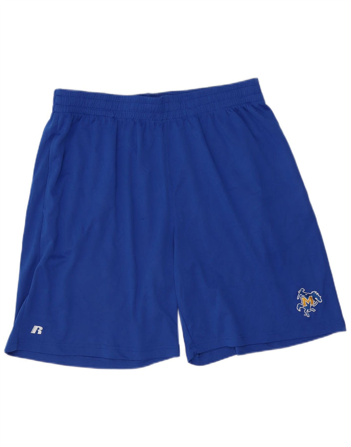 Męskie spodenki sportowe RUSSELL ATHLETIC 2XL Niebieski poliester