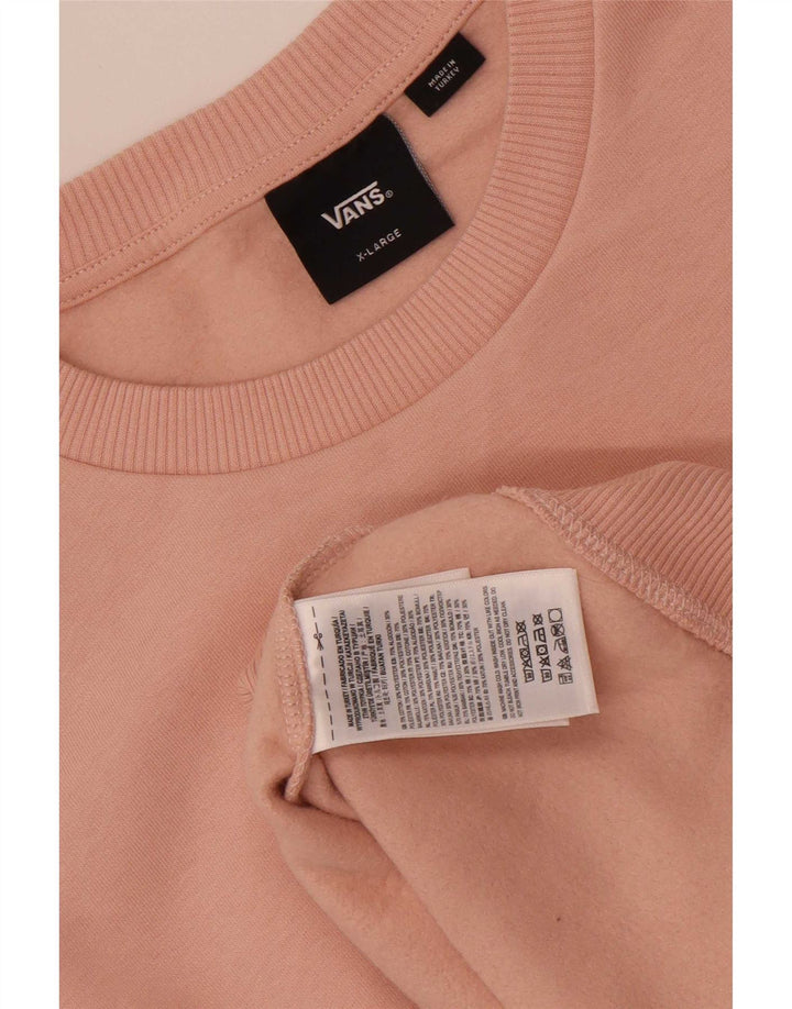 Męski sweter Vans XL, różowy, bawełniany