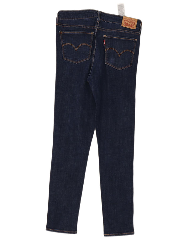 Damskie jeansy Levi's 711 Skinny W29 L28 Granatowa bawełna