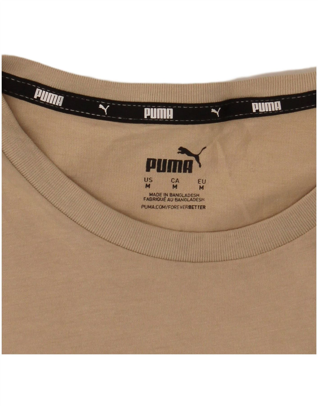 Damska koszulka z grafiką Puma Top UK 14 Średni Beż