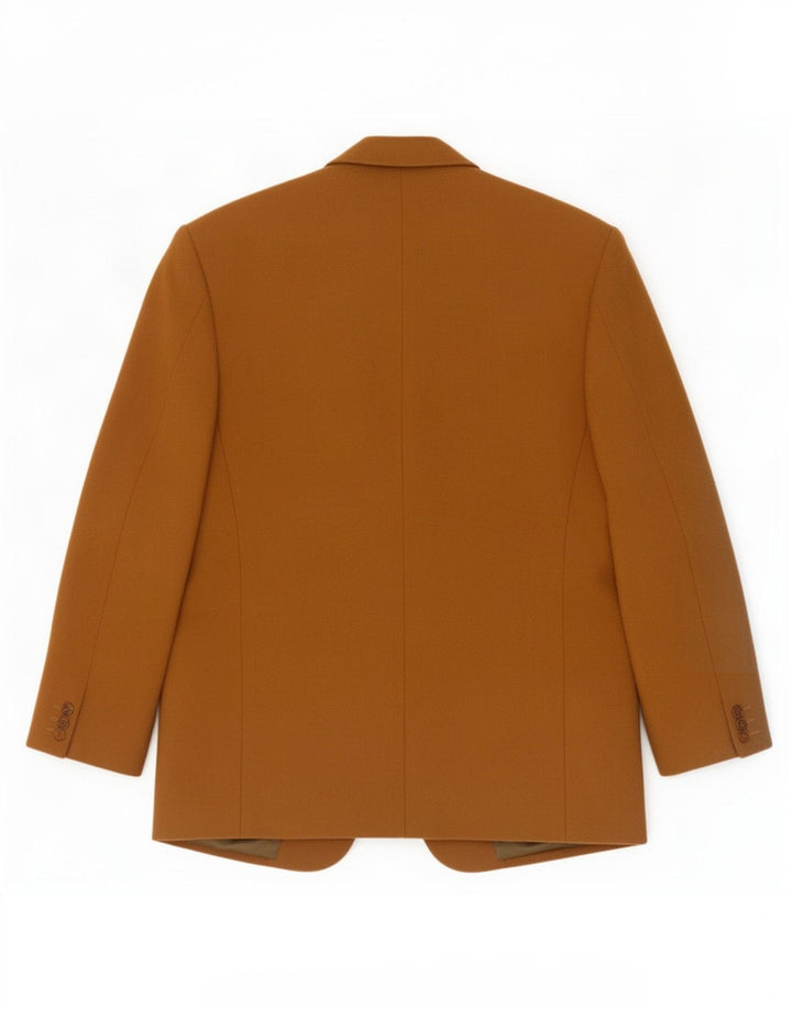 Męska marynarka Pierre Cardin zapinana na 2 guziki IT 52 XL Beżowa wełna
