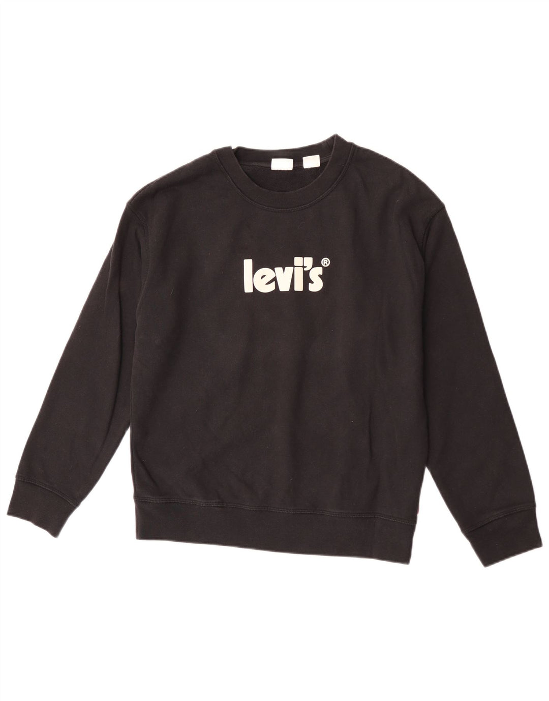Męska bluza z grafiką Levi's, mała, czarna, bawełniana