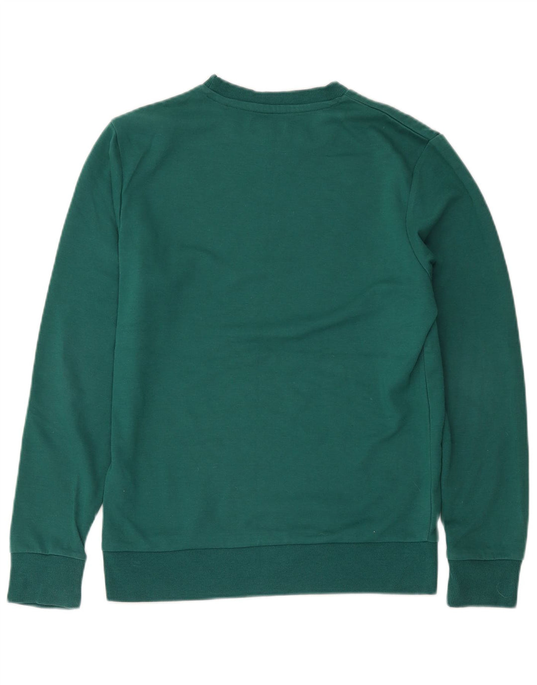 Męski sweter z grafiką Jack & Jones, mały, zielony, bawełniany