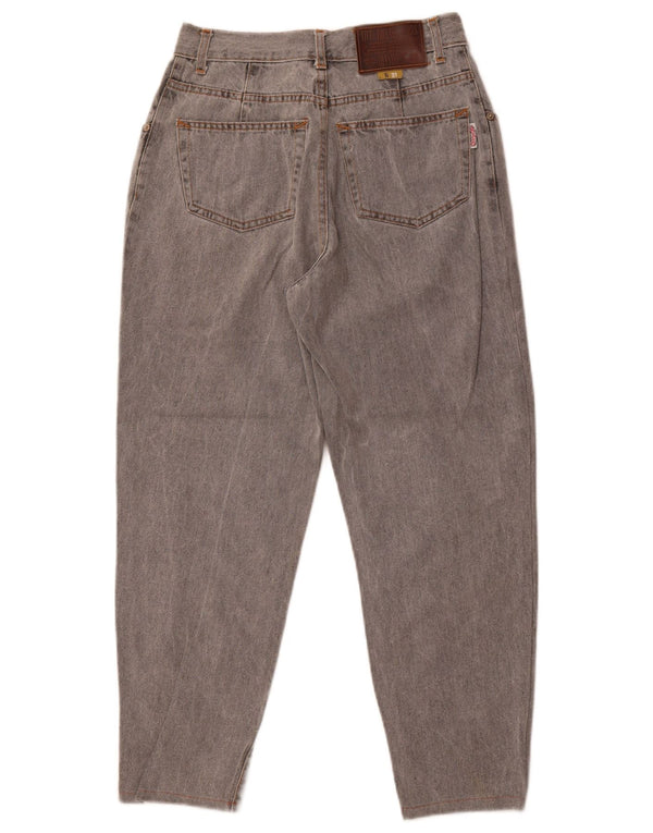 Damskie jeansy z wysokim stanem OFFSHORE W31 L26 Szara bawełna