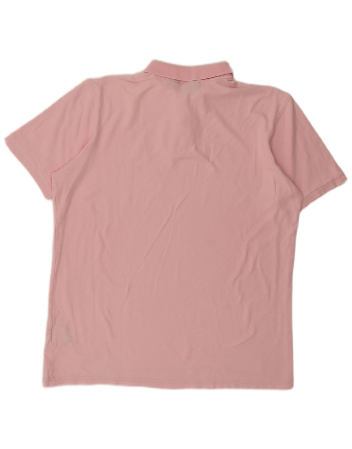 Męska koszulka polo FILA XL, różowa, bawełniana